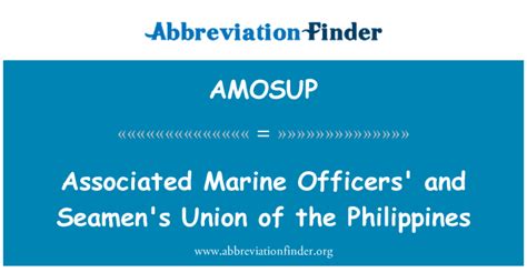 amosup bacolod|Associated Marine Officer's and Seamen's Union of the Philippines (AM.